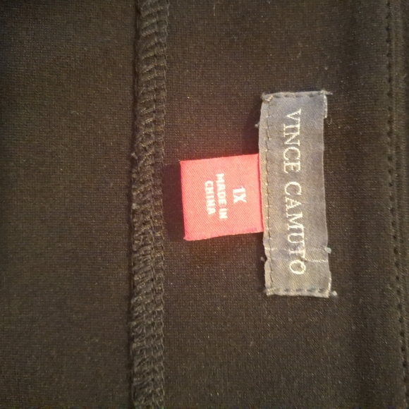 Vince Camuto Elegant Black Midi Skirt NWT - Picture 5 of 6